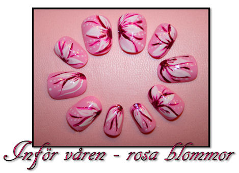 nageldesign-rosa-blommor1